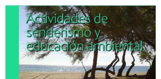 Actividades de senderismo y educación ambiental