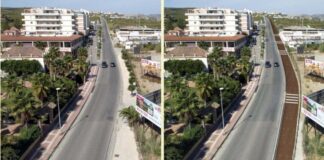 Diputación destina 1,3 millones para la unión peatonal de Manilva y Sabinillas senda Manilva-Sabinillas