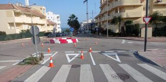 Mejoras en la entrada al vial de Martagina martagina
