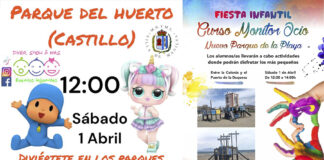 Este sábado tendremos actividades varias para los más pequeños