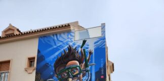Finalizado el mural «Los niños del agua»