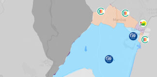 Así ha votado Manilva por barriadas