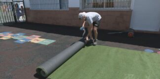 Mejoras en la zona de infantil del Pablo Picasso