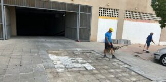 Se repara el acerado y acceso en Puerta del Mar Puerta del Mar