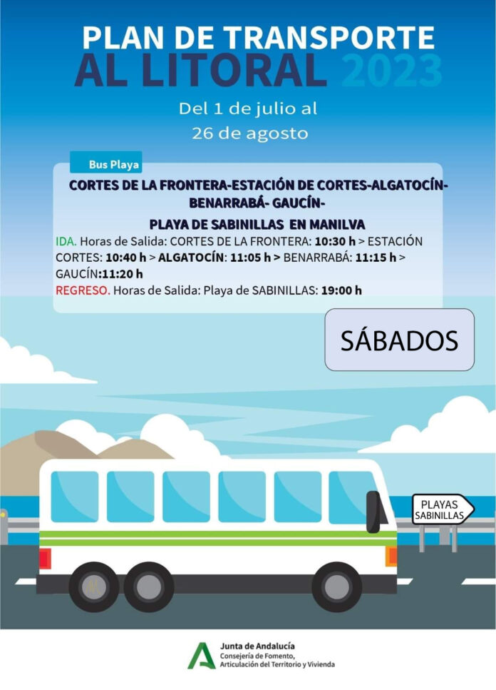 transporte al litoral 2023