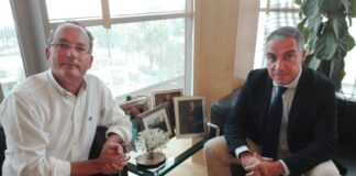 Francisco Miguel Álvarez un año después Álvarez con Bendodo