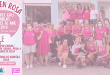 Zumba en Rosa para esta tarde en la Plaza del Cali zumba Bandera Rosa