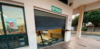 Intento de robo en Supermercado El Jamón Supermercado El Jamon de Sabinillas