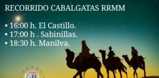Horarios y recorridos de las cabalgatas de los Reyes Magos cabalgata Reyes Magos Manilva