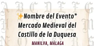 Inscripciones abiertas para exponer en el Mercado Medieval Mercado Medieval del Castillo