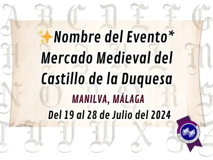 Mercado Medieval del Castillo