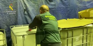 18.000 botellas falsas etiquetadas como Vino de Manilva