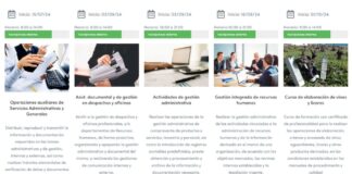 Nuevos cursos de formación con certificado de profesionalidad Cursos de formación