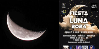 La fiesta de la Luna Llena se celebrará con cuarto creciente Luna llena Sabinillas