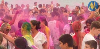 Este domingo fiesta Holi en la playa de las Gaviotas Holi Party
