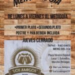 menu bar los amigos