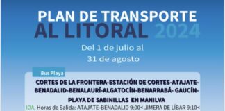 Programa Estival de Transporte al Litoral transporte al litoral