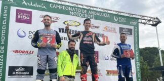 David Cano al borde el título andaluz de motocross David Cano