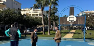 Visita a las instalaciones deportivas para evaluar el margen de mejoras pistas de Pueblo Mexicano
