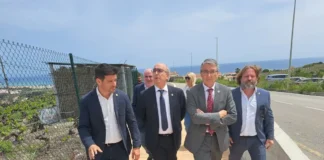 Francisco Salado inaugura el tramo de Senda peatonal Francisco Salado