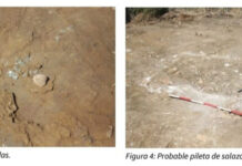 Aparecen monedas y material cerámico en una obra sin autorización en el Castillo restos encontrados