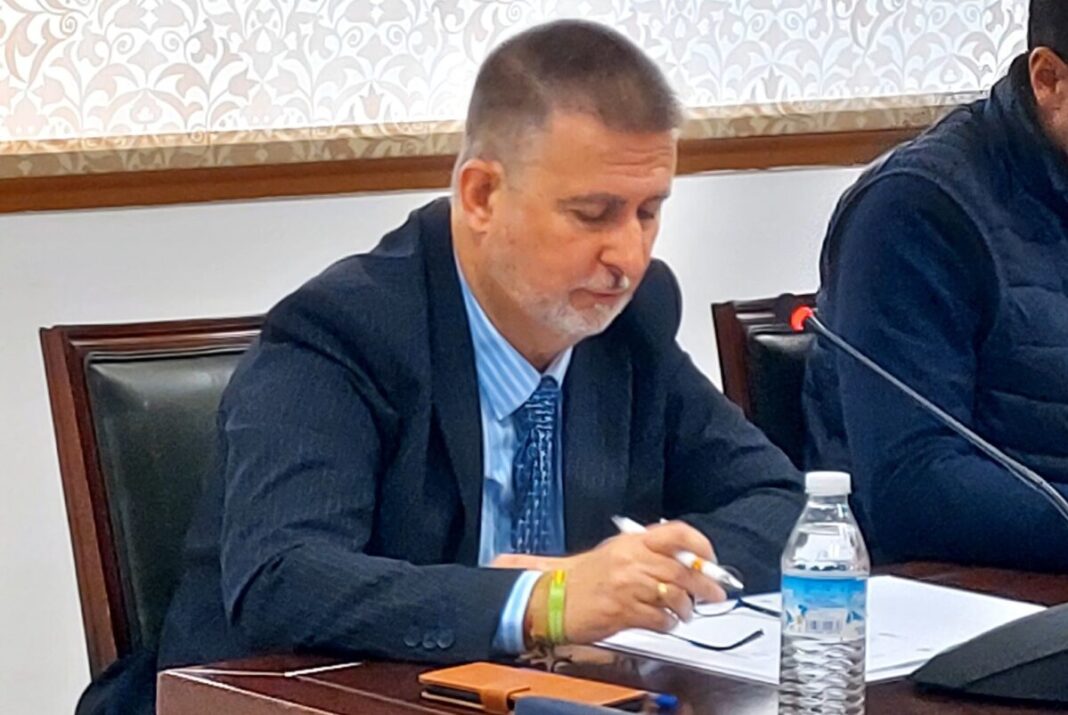 Antonio Marín en el pleno