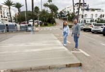 Reorganización de los contenedores en el Puerto Contenedores aparcamiento del Puerto