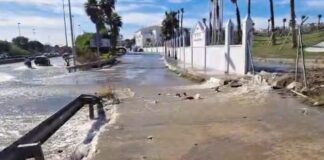 Se pide moderación en el consumo de agua fuga de agua