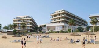 El proyecto inmobiliario de lujo en el BIC del Castillo sigue adelante vista mare