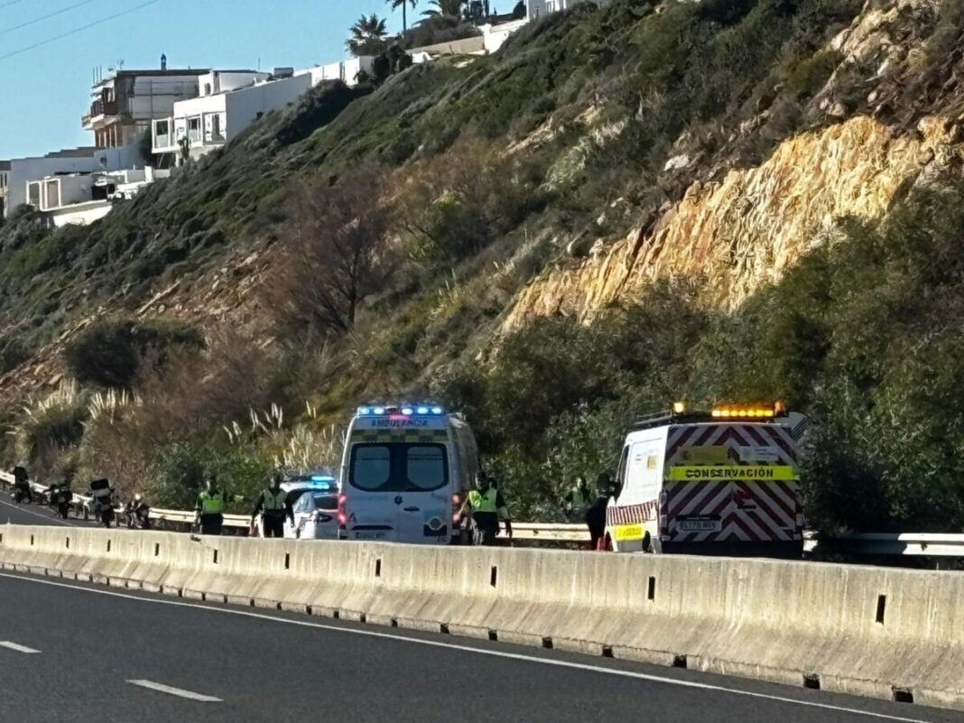Accidente en la A7