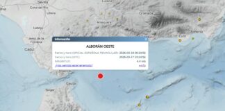 Un seísmo de magnitud 4,4 se deja sentir en Manilva Terremoto