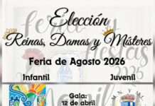 Esta tarde elección de reinas, damas y misteres para la Feria 2026 damas y reinas 2026