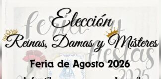 Esta tarde elección de reinas, damas y misteres para la Feria 2026 damas y reinas 2026