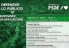 Defender lo público, defender la educación defender lo publico