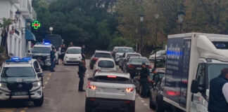 Reunión con empresarios del Puerto de la Duquesa por la seguridad Control en el Puerto de la Duquesa