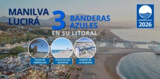 Manilva lucirá esta temporada 3 banderas azules banderas azules