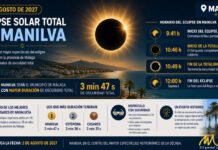 Manilva vivirá casi 4 minutos de oscuridad total en el gran eclipse solar de 2027 Elipse de Sol