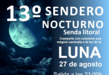 El 27 de agosto se celebrará el XIII Sendero Nocturno ‘Playas de Manilva’ Sendero Nocturno