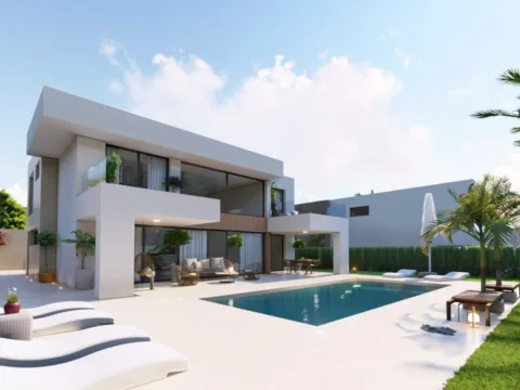 VILLA MODERNA CON CONSTRUCCION A 150 METROS DE LA PLAYA