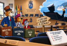 Willy Fog, Rigodón o Tico: el PSOE pide al alcalde de Manilva que elija personaje tras aplazar el pleno por sus vacaciones Pleno ordinario