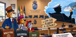 Willy Fog, Rigodón o Tico: el PSOE pide al alcalde de Manilva que elija personaje tras aplazar el pleno por sus vacaciones Pleno ordinario