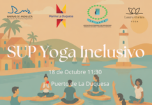 ‘Yoga en el Puerto’, jornada de bienestar e inclusión en el Puerto de La Duquesa SUP Yoga inclusivo Puerto de La Duquesa