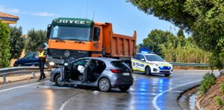 VOX Manilva reclama medidas de seguridad en la A-377 accidente A377