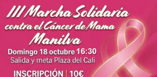 El 18 de octubre se celebra la III Marcha Solidaria contra el Cáncer de Mama Bandera Rosa